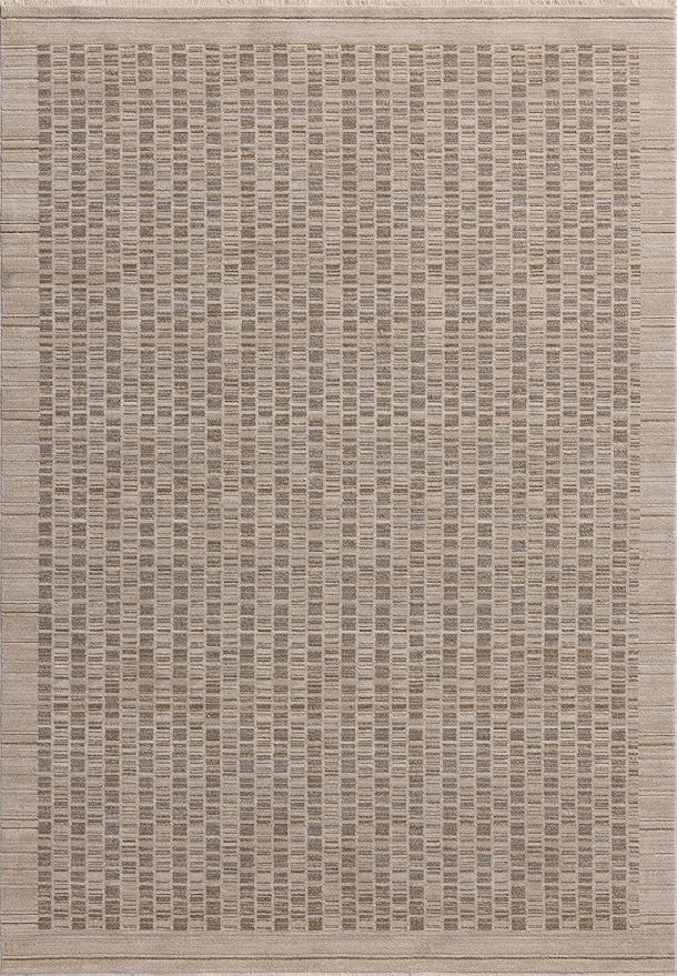 Loloi Amber Lewis Cali Collection CIL-02 Natural/Slate 3'-6" x 5'-6", .25" Pile Height, Accent Ru... | Amazon (US)