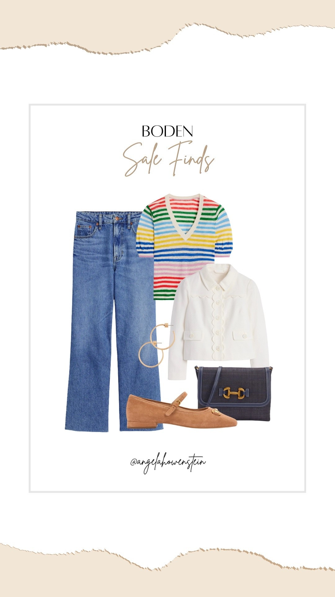Bright stripes, classic denim, and the kind of jacket you’ll wear on repeat. A sale find worth grabbing.

Boden sale, Boden outfit, fall outfit, layering jacket, classic style, casual chic, everyday fashion, timeless style, easy outfits



#LTKSaleAlert #LTKShoeCrush #LTKStyleTip