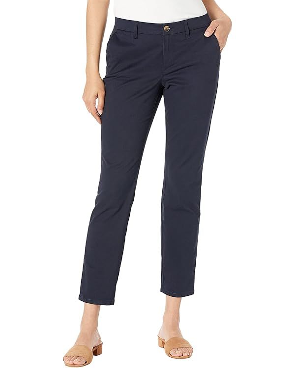 Tommy Hilfiger Women's Hampton Chino Pants – Lightweight Pants With Relaxed Fit | Amazon (US)