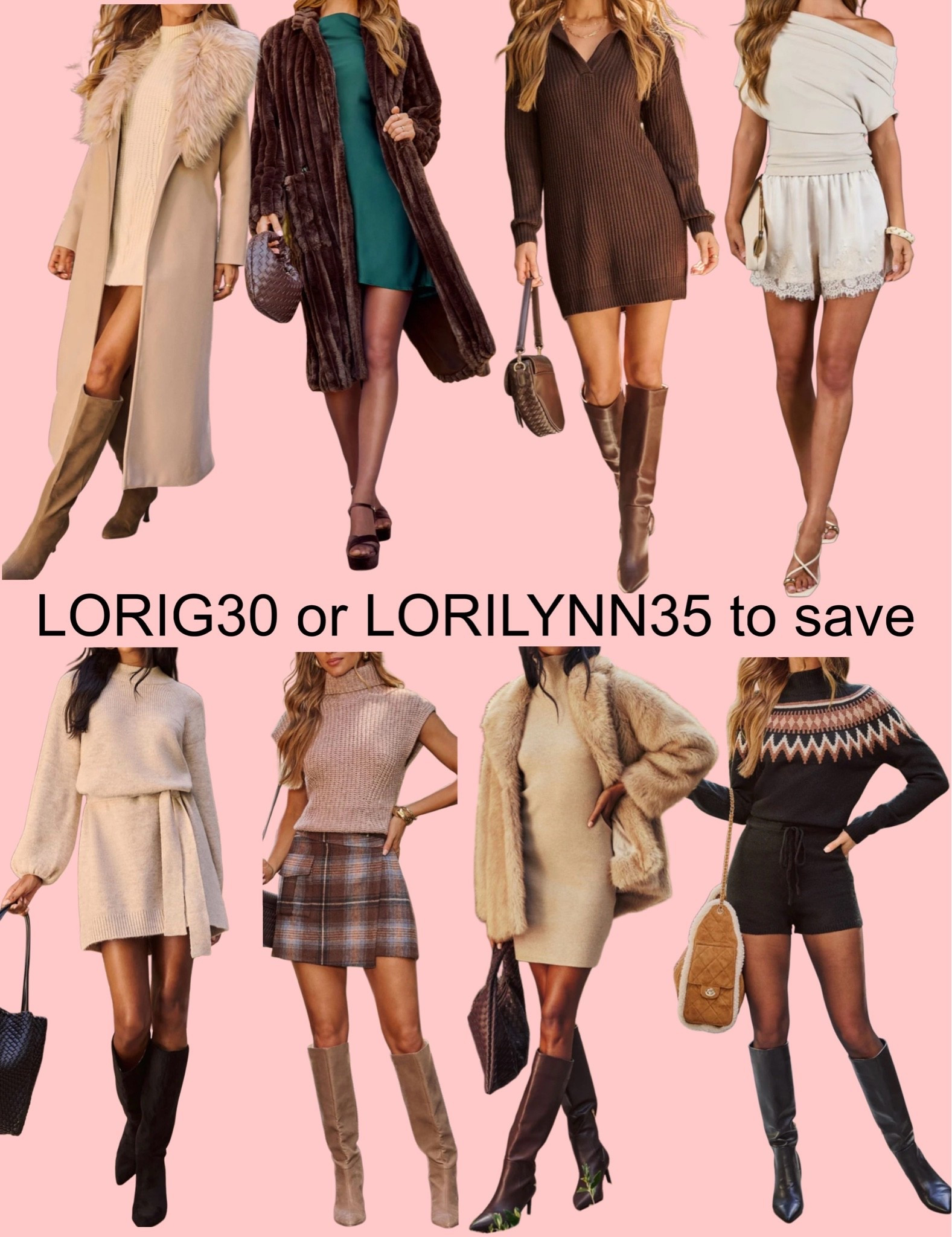 The cozy shop 😍 lots of cute & cozy sweaters and gorgeous fur coats!! LORIG30 for 30% off or LORILYNN35 for 35% off

#LTKootd #LTKgrwm #LTKSaleAlert