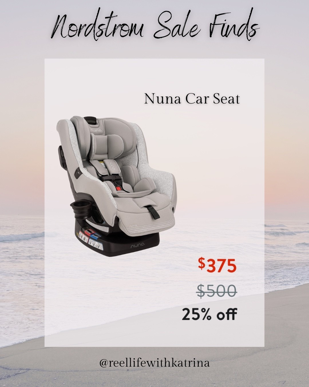 Nordstrom Sale Find! The Nina car seat is a baby item must have for all expecting mamas ❤️ 

#LTKmomlife #LTKBaby #LTKBump