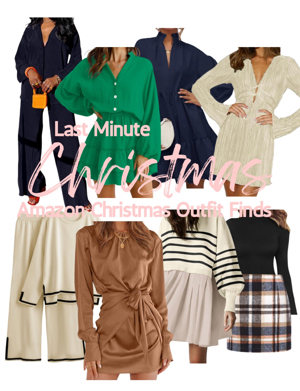 Christmas Outfit, Amazon Prime Outfit, Last Minute Christmas Outfit, Deliver Before Christmas, Last minute outfit 

#LTKSeasonal #LTKstyletip #LTKHoliday
