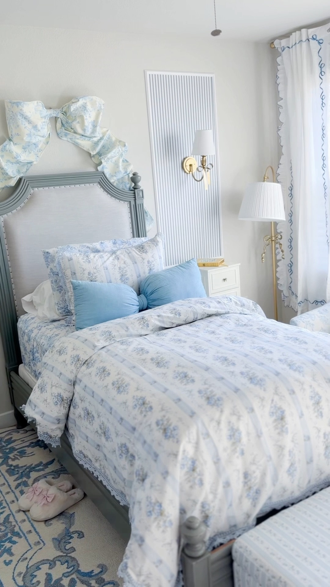 There’s something about a simple spring refresh that makes a room feel entirely new again.

We updated a few pieces in her room with @potterybarnteen… the rug, curtains, bedding, and the sweetest desk chair, and it all came together so effortlessly.

It feels softer, more pulled together, and a little more grown into her personality.

What I really love is that these are the kind of pieces you don’t have to think twice about. Beautiful, functional, and made to last beyond just this season.

The kind of update that makes everyday spaces feel considered without overdoing it.

Everything is linked if you’re in the mood for a reset.


#LTKHome #LTKvlog #LTKKids