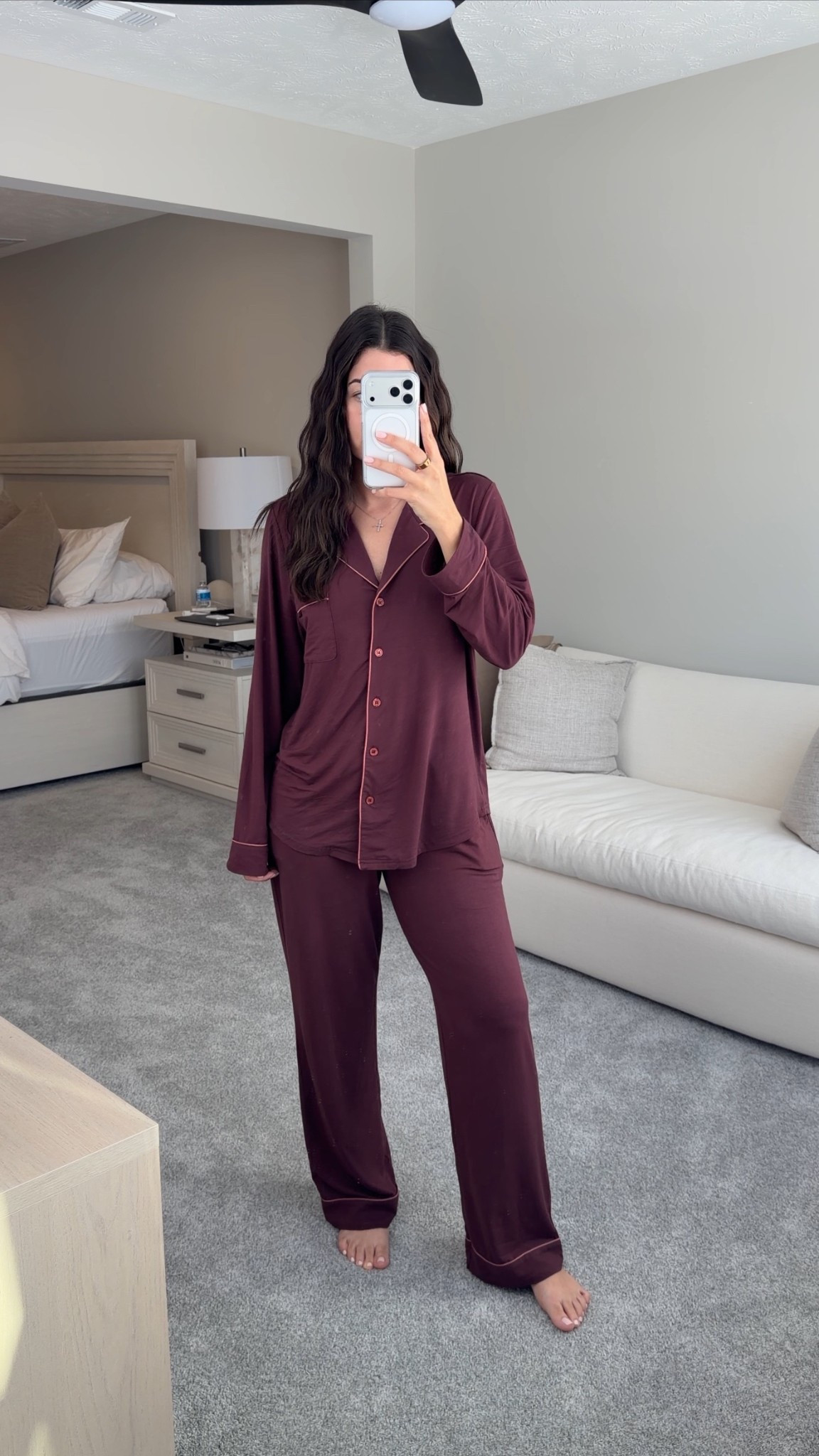 Cozy pjs ☁️✨

#LTKselfcare #LTKootd #LTKdayinmylife