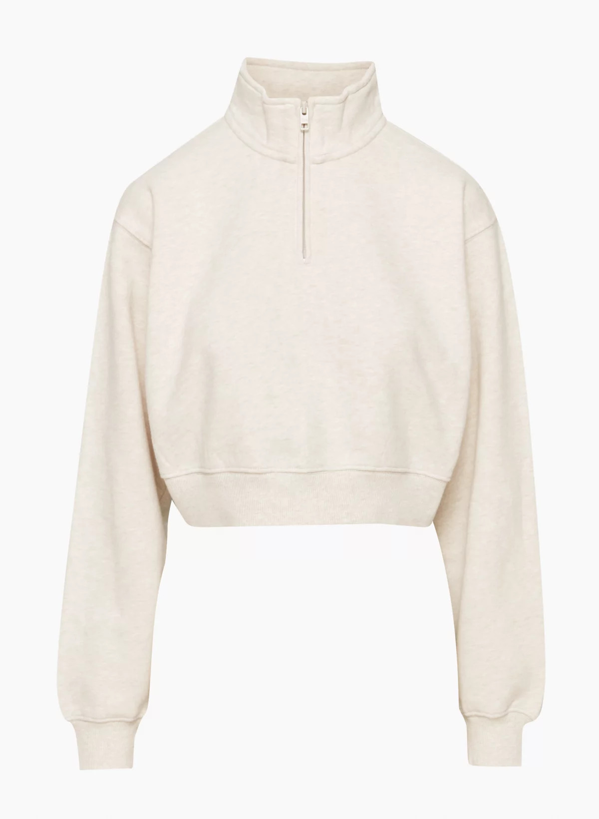 COZY FLEECE PERFECT 1/4 ZIP SWEATSHIRT | Aritzia