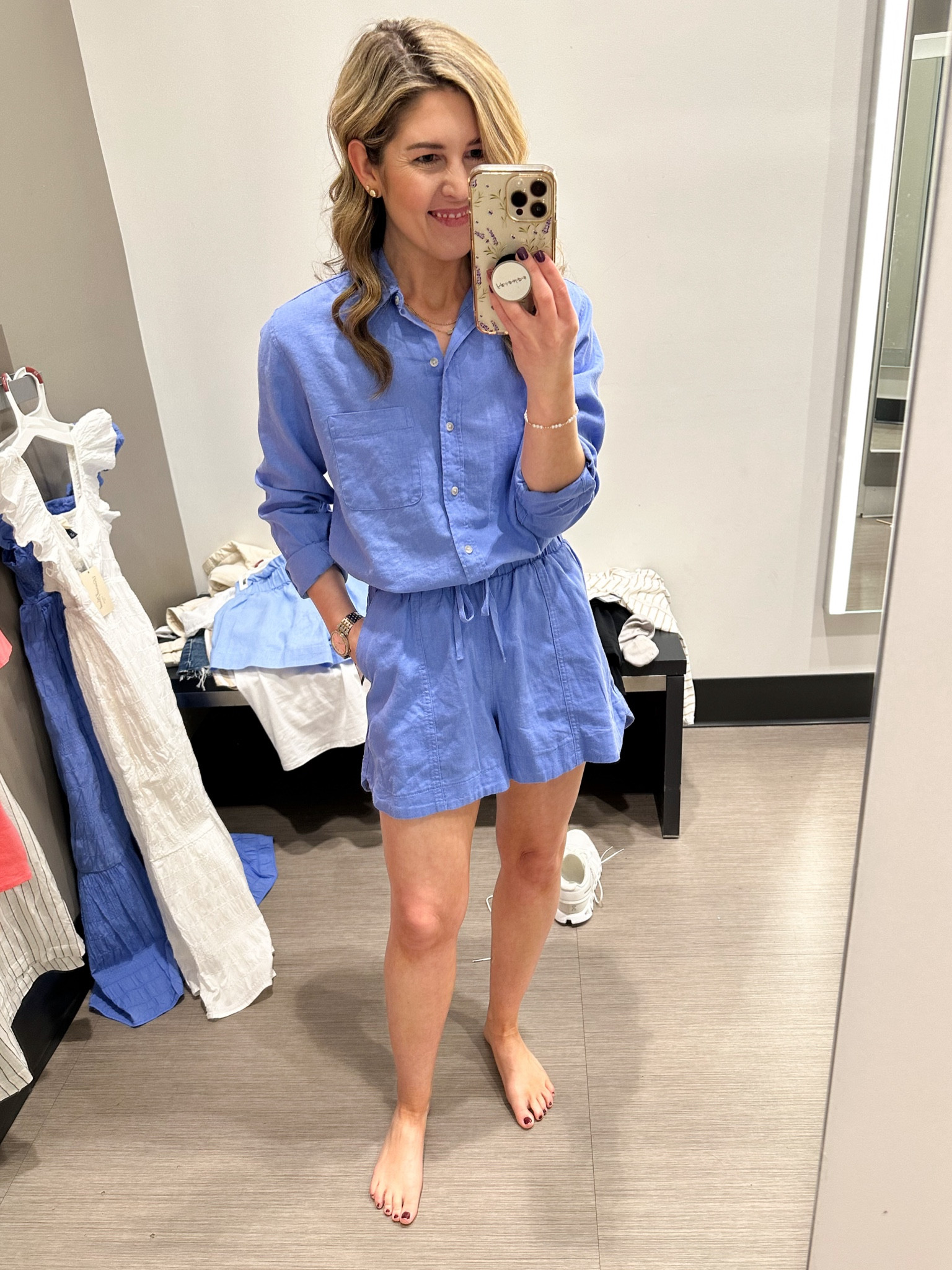 Love this comfy set from Target 🎯 
Wearing an xs in shirt and shorts 
Comes in multiple colors

#LTKSeasonal #LTKstyletip #LTKfindsunder50