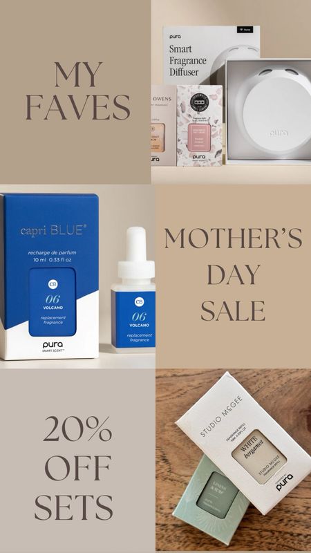 Pura Mother’s Day Gift. Gift a set or subscription and save 20%! For your mom, mother in law or ask for it for yourself! Here are my favorite scents…

#LTKsalealert #LTKGiftGuide #LTKhome