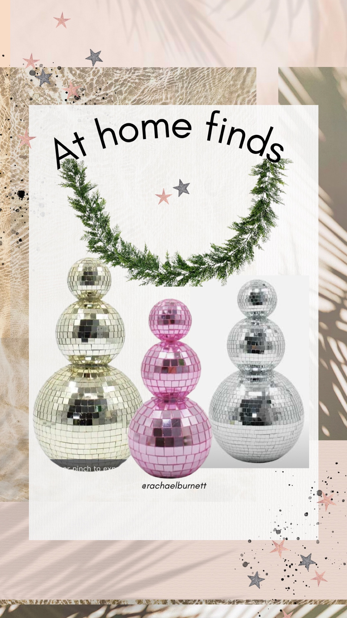 Disco snowman and mantle garland 

#LTKSeasonal #LTKHoliday #LTKGiftGuide