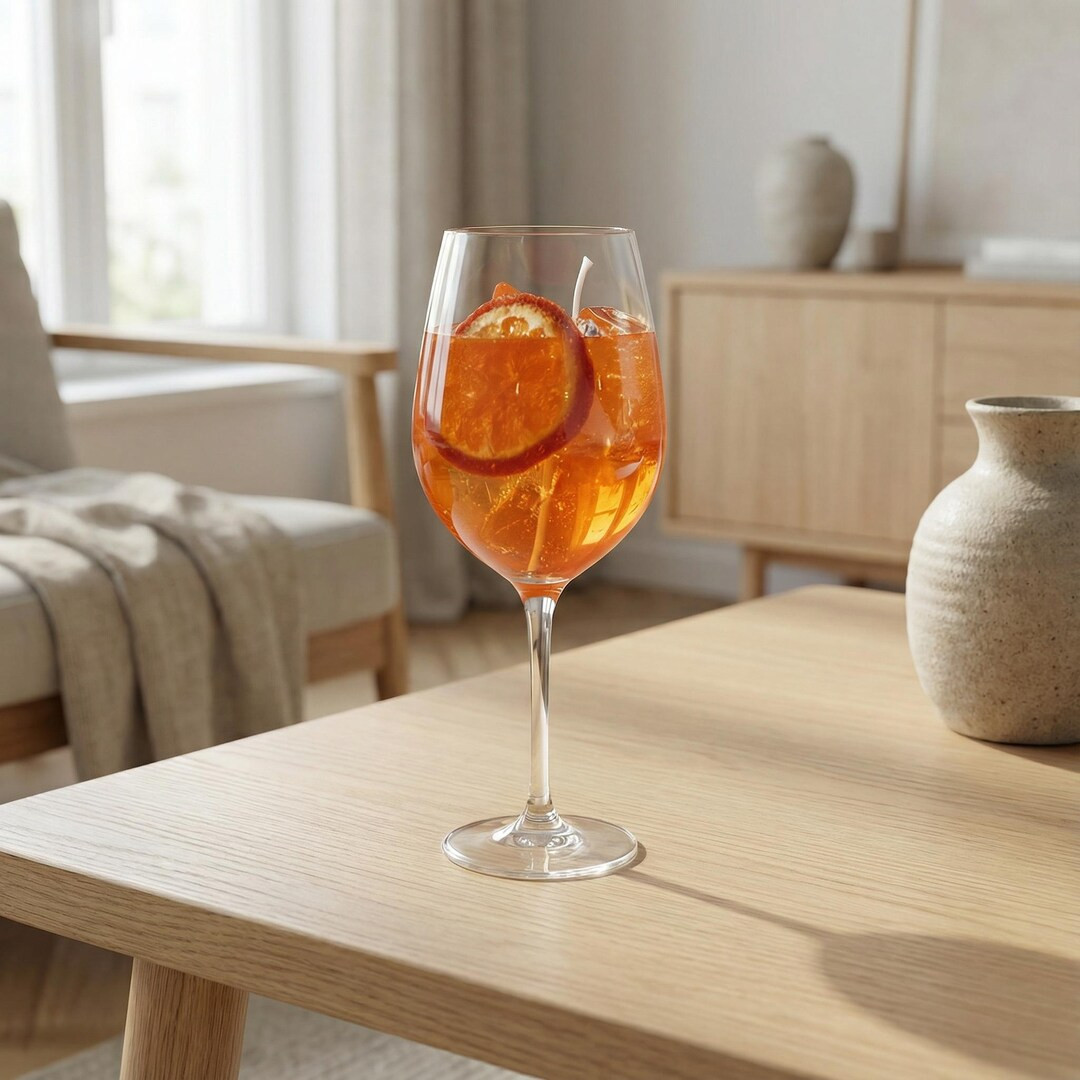 Aperol Spritz Candle \u2013 Cocktail Inspired Gel Wax Candle \u2013 Handmade Decorative Candle \u... | Etsy (Global)