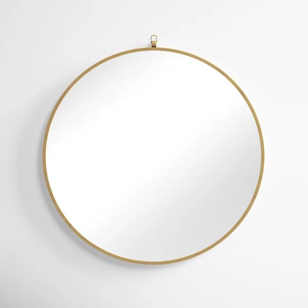 Cassie Metal Round Wall Mirror | Wayfair North America