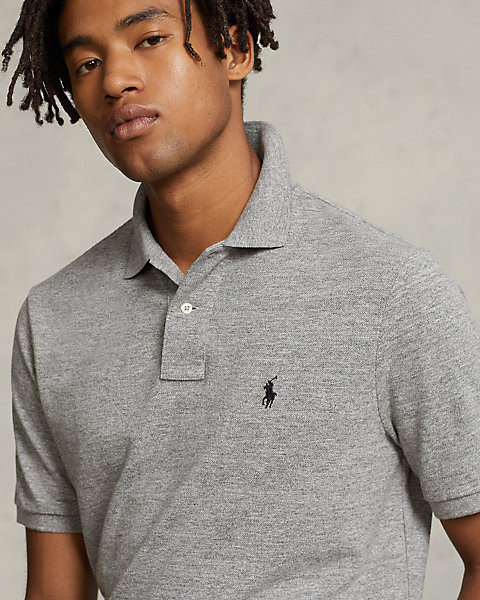 Custom Slim Fit Mesh Polo Shirt | Ralph Lauren (UK)