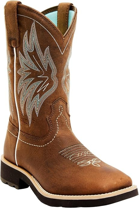 Shyanne Women's Xero Gravity Calyx Western Performance Boot Broad Square Toe - Brwfa22p4 | Amazon (US)