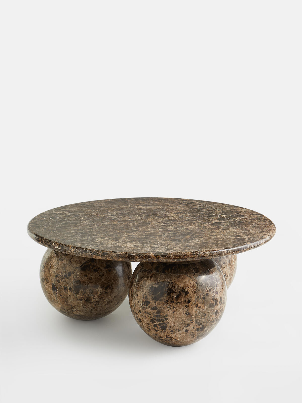 Oxley Coffee Table, Dark Emperador Marble | Soho Home Ltd