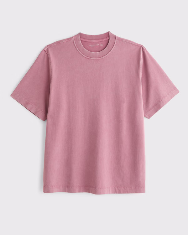 Men's Premium Heavyweight 2.0 Tee | Men's Clearance | Abercrombie.com | Abercrombie & Fitch (US)