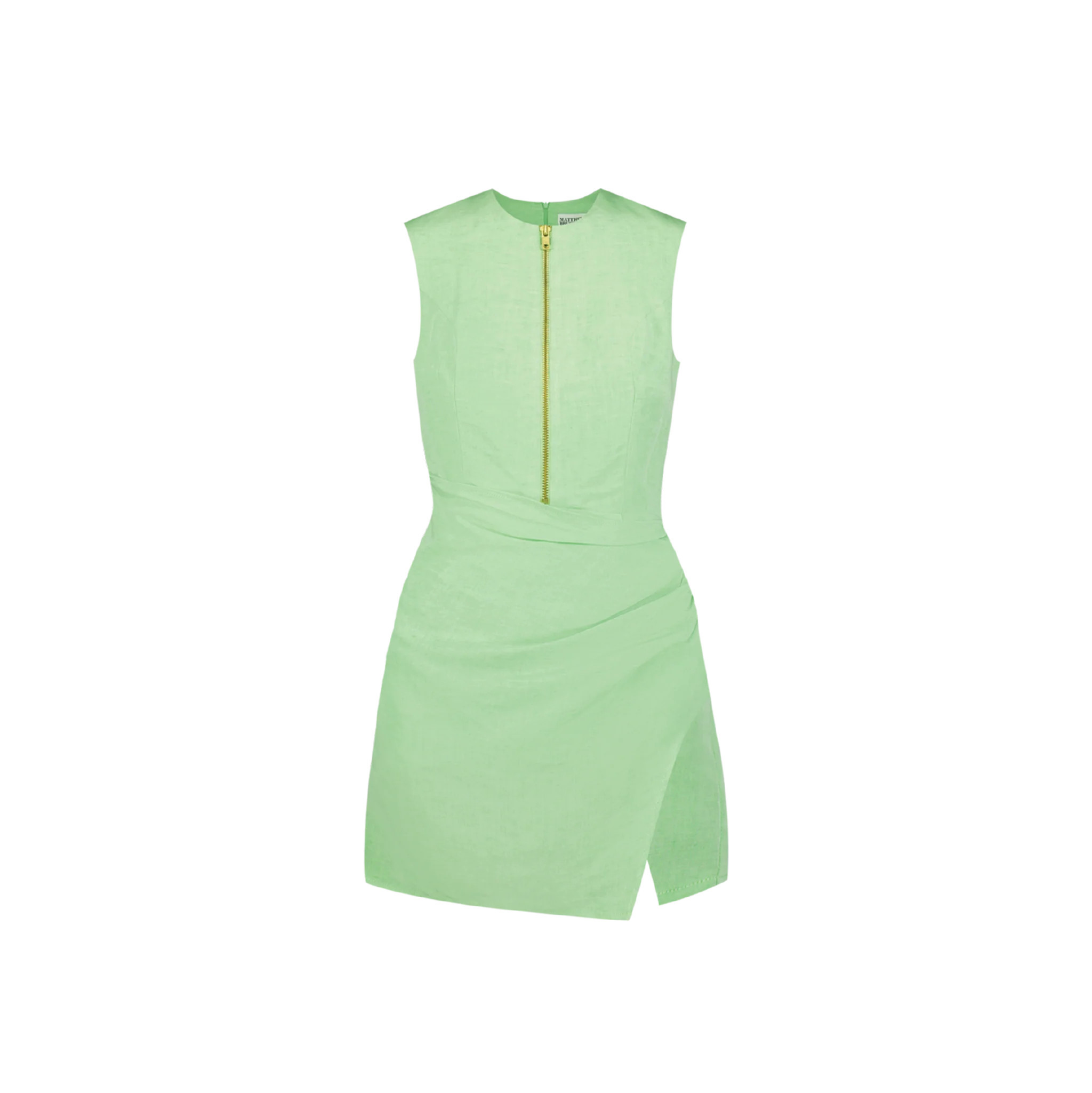 Wrap Zipper Mini Dress | Le Weekend Studio