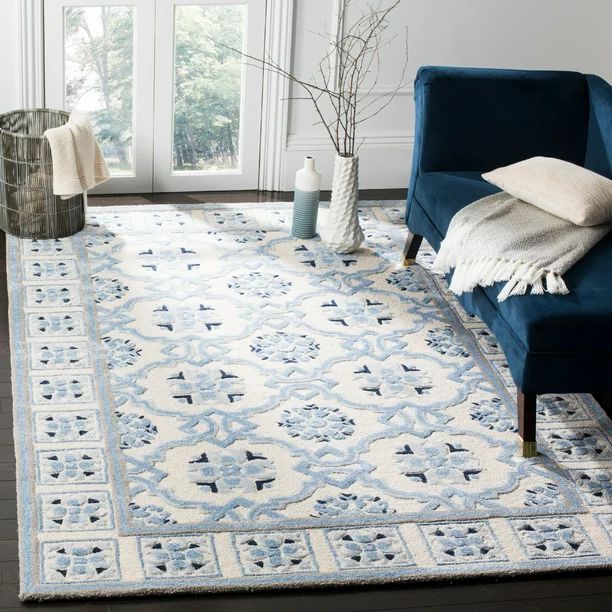 Safavieh Bella Noelle Geometric Bordered Area Rug or Runner | Walmart (US)