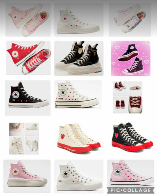 NEW Women's CONVERSE Chuck 70 LIFT CDG Velntine's Valentines Day Shoes A09113C  | eBay | eBay US
