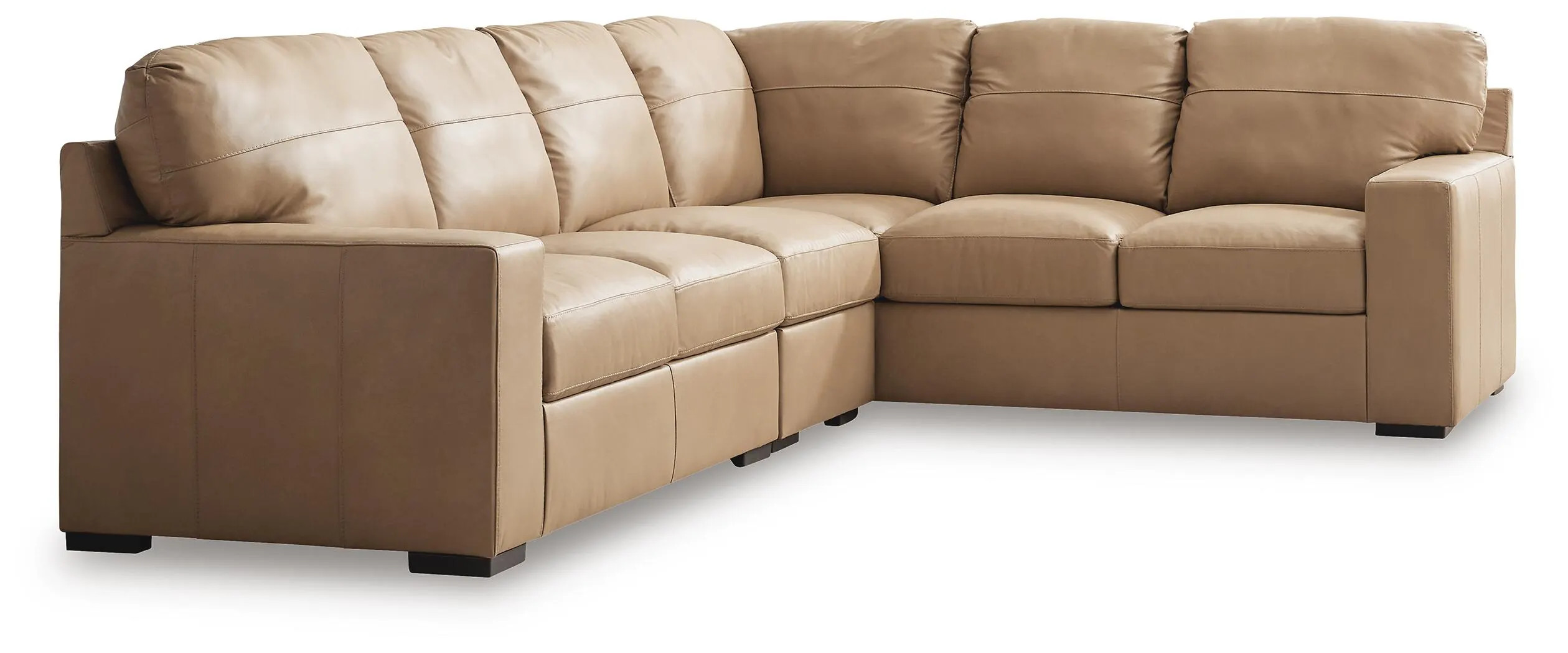 Bandon 3-Piece Leather Sectional | Ashley