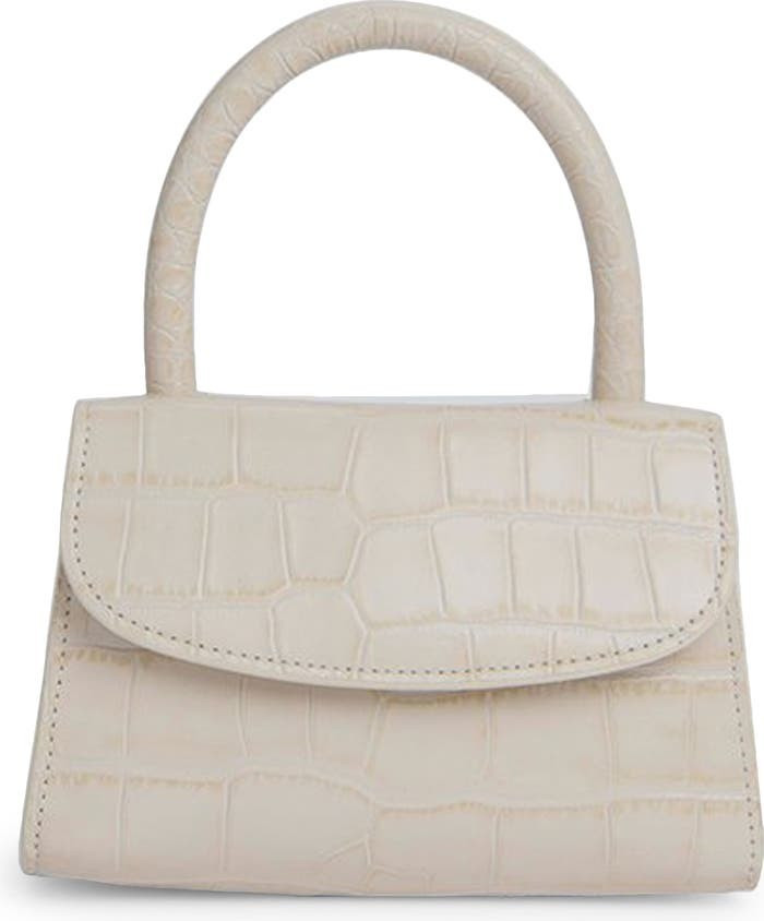 Mini Croc Embossed Leather Top Handle Bag | Nordstrom