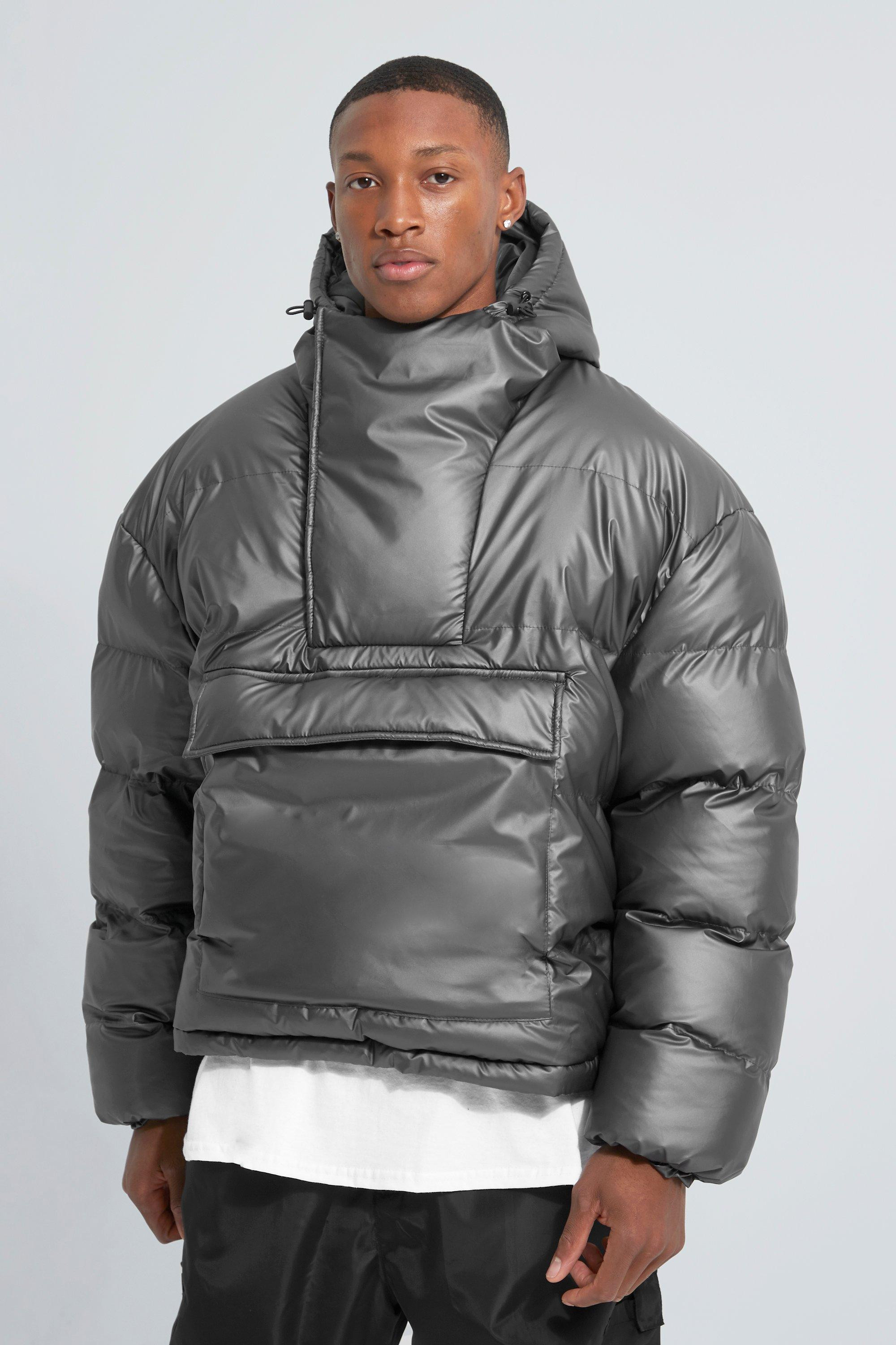 Sheen Nylon Overhead | boohooMAN (DE, IE & UK)