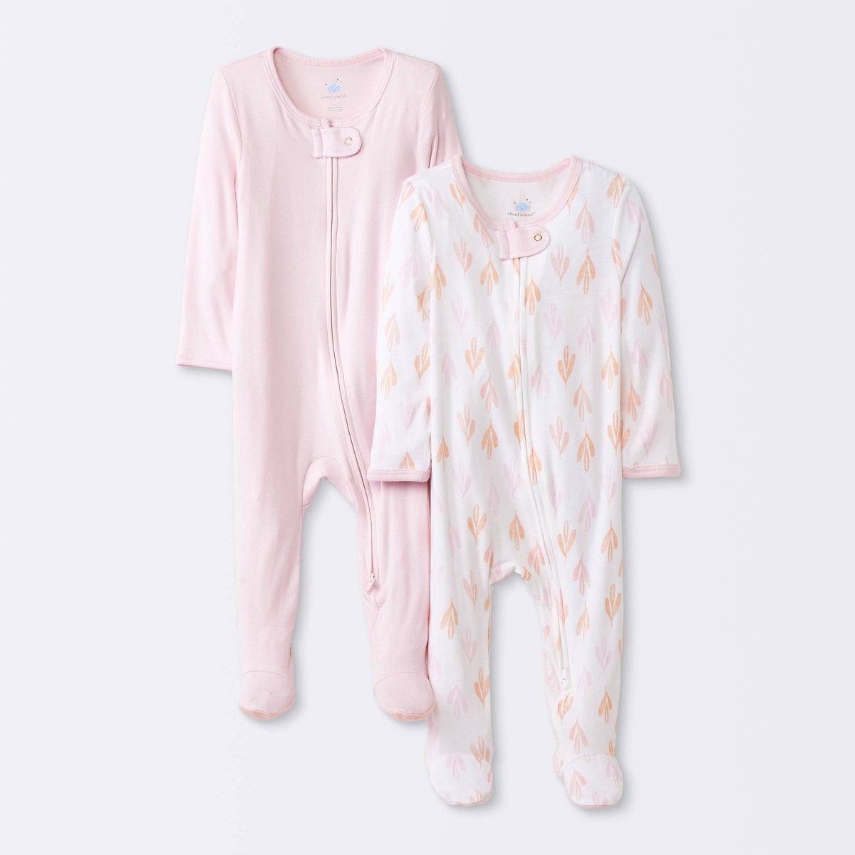 Baby Girls' 2pk Premium Sleep N' Play - Cloud Island™ | Target