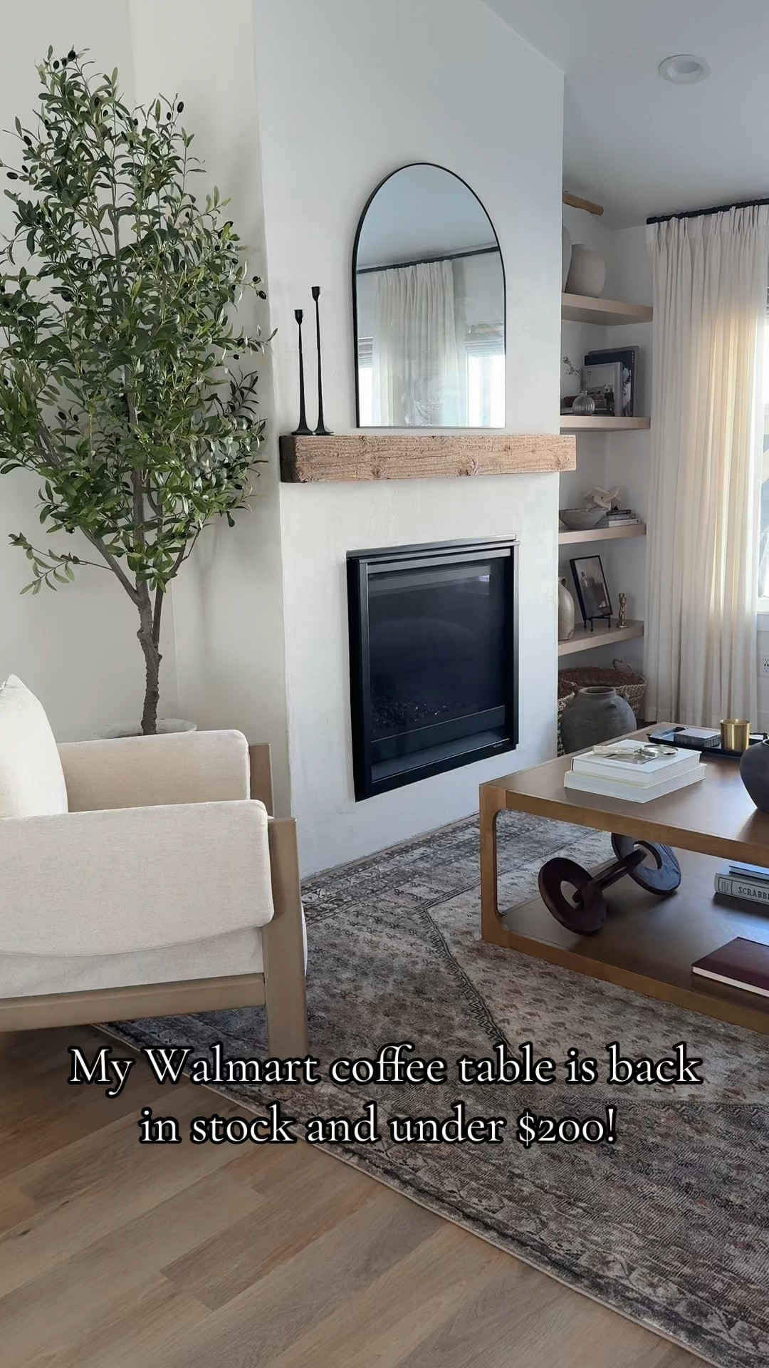 Walmart coffee table under $200 

#LTKHome