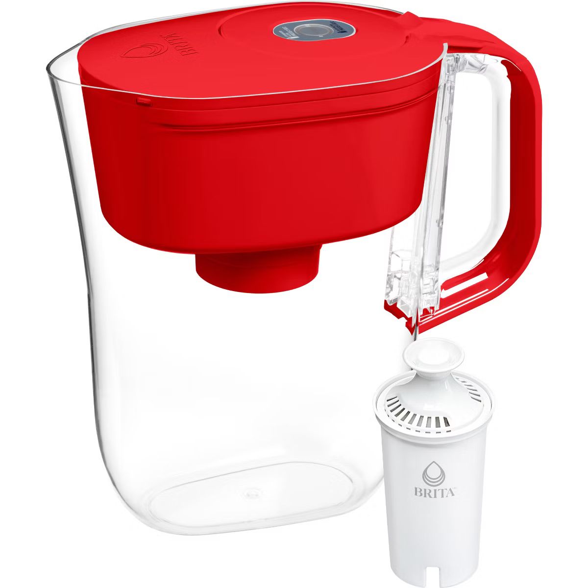 Brita Water Filter 6-Cup Denali Water Pitcher Dispenser with Standard Water Filter | Target