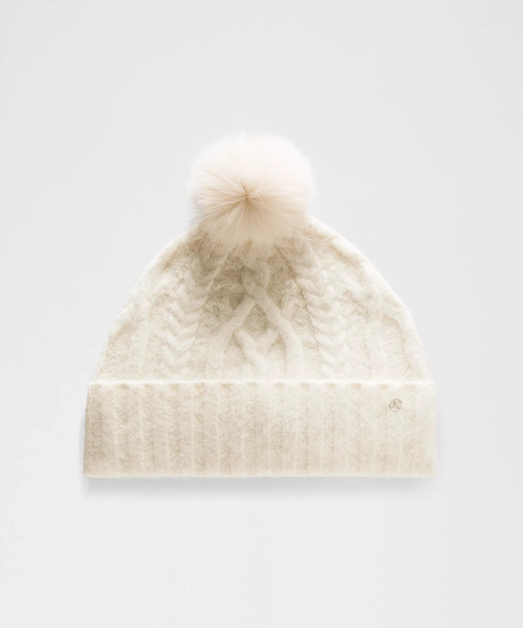 Women's Alpaca Wool-Blend Cable-Knit Pom Beanie | Lululemon (US)