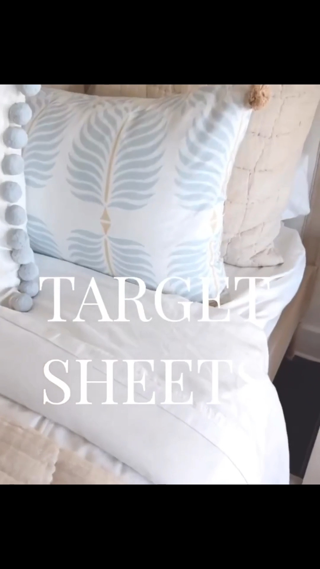 Target sheets that I use on every bed in my home! They are a lightweight cotton, so comfortable and affordable.

#LTKdayinmylife #LTKHome
