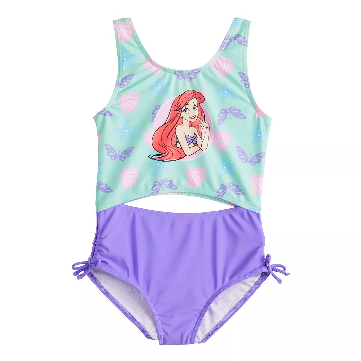 Disney's Ariel Girls 4-6x One-Piece Swimsuit | Kohl's