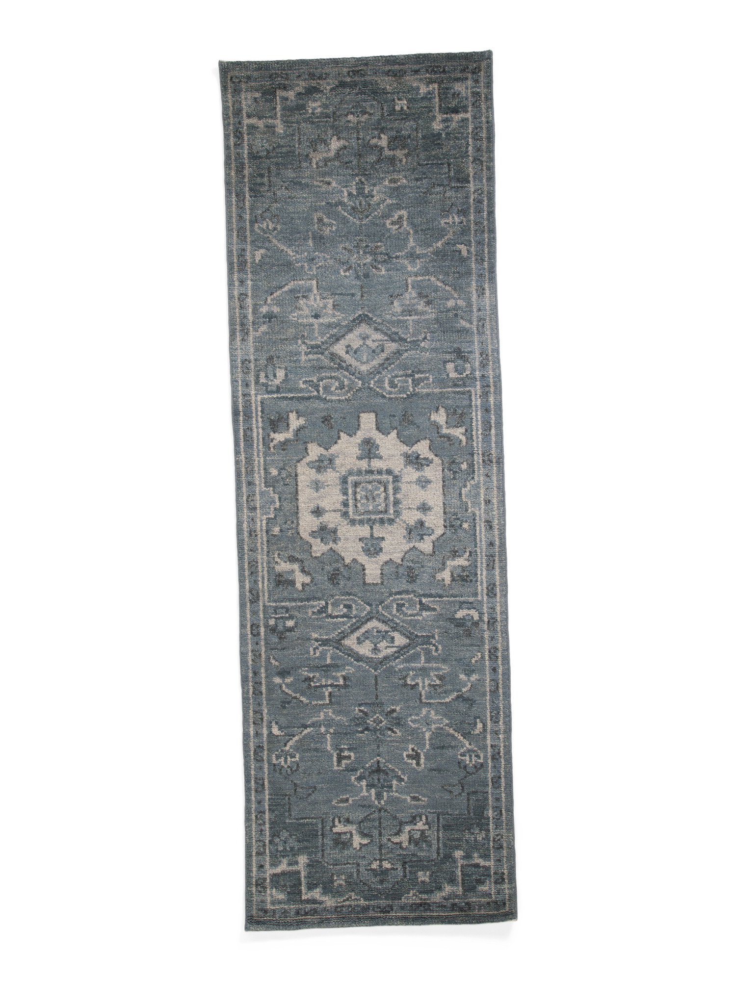 2x8 Wool Tuscany Neeman Floral Hand Knotted Runner | TJ Maxx