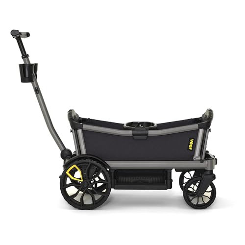 Veer Cruiser City | Premium Urban Wagon Stroller for Babies, Toddlers, and Kids | Traditional Stroller Push Steering | JPMA Certified | Lightweight and Collapsible | 2 Seater | Amazon (US)