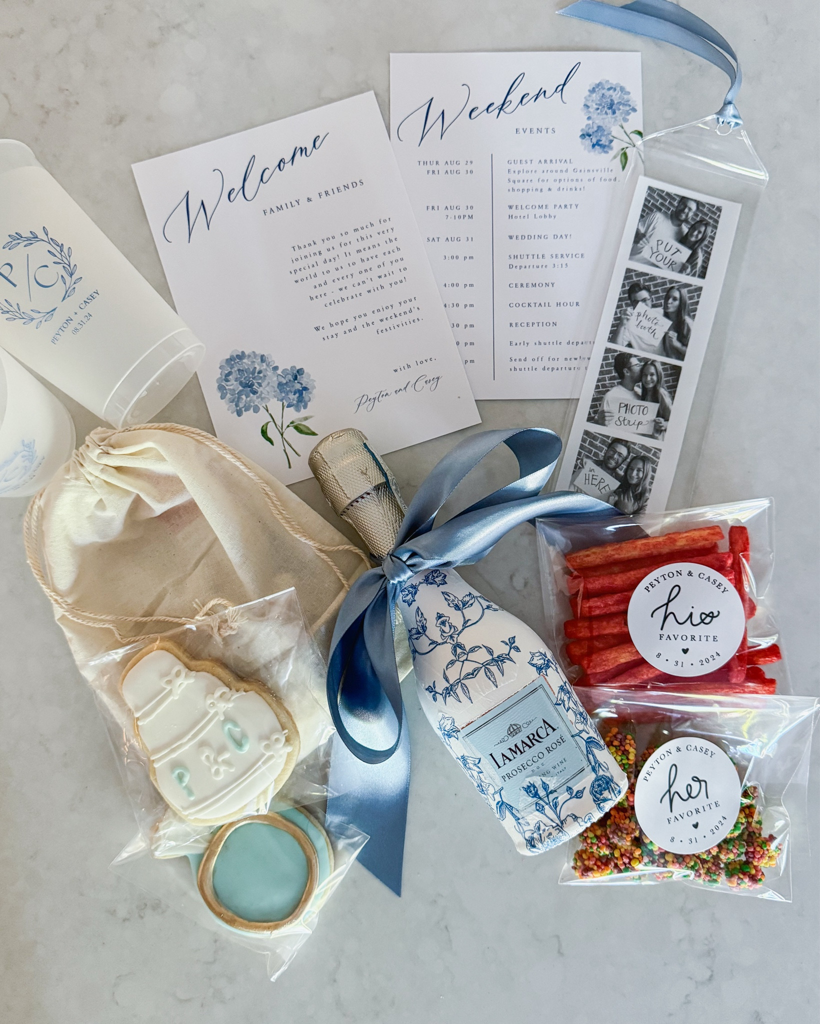 Wedding Welcome boxes were a HIGE hit! Here’s the supplies we used to make it special. :) 

#wedding #weddingwelcomeboxes

#LTKWedding