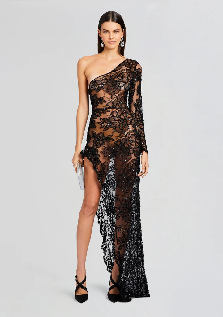 Olimpia Embellished Lace Dress | Retrofete