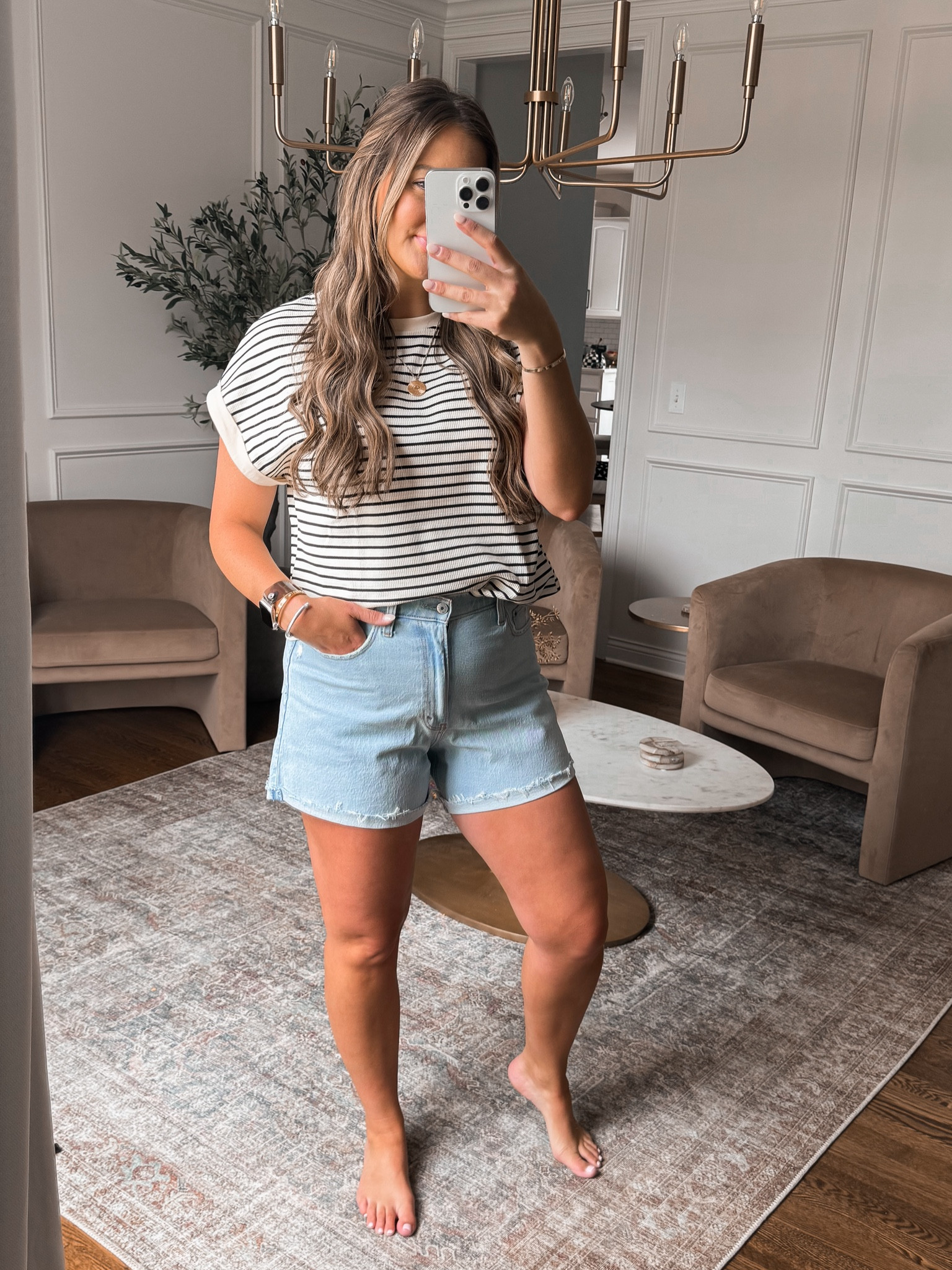 Denim shorts with a 5” inseam on major sale with code DENIMAF these are selling fast! 



#LTKSaleAlert #LTKFindsUnder100 #LTKxAF