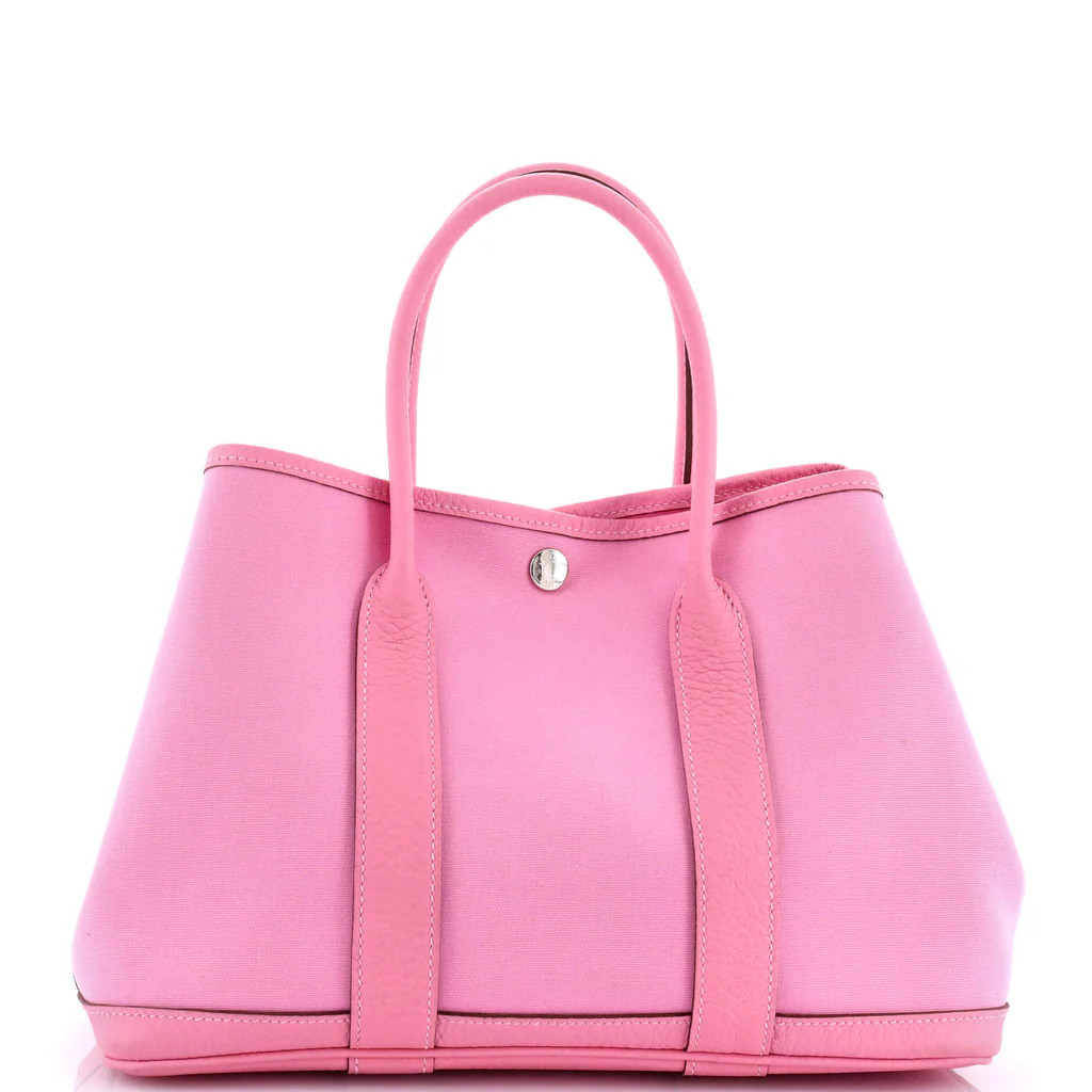 Garden Party Tote Toile and Leather 30 | Rebag