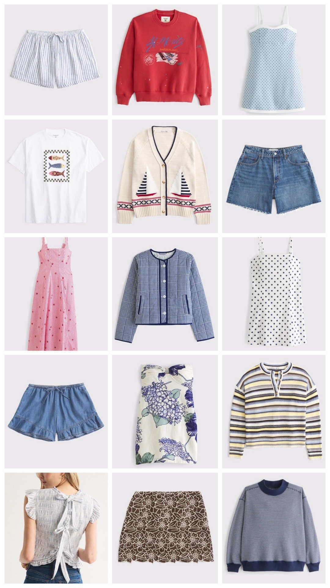 The cutest new Abercrombie finds all on sale 25% off with the code!!! 

#LTKSaleAlert #LTKSpringSale