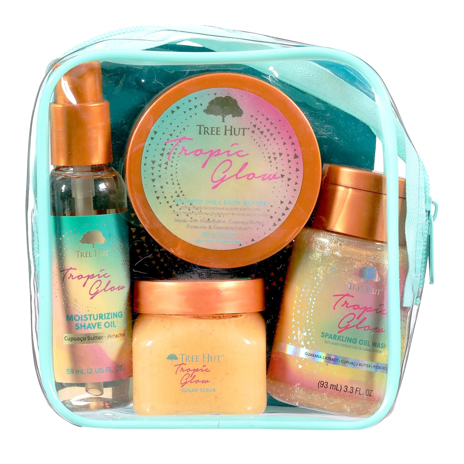 Tree Hut Everything Shower Gift Set, Tropic Glow | Amazon (US)