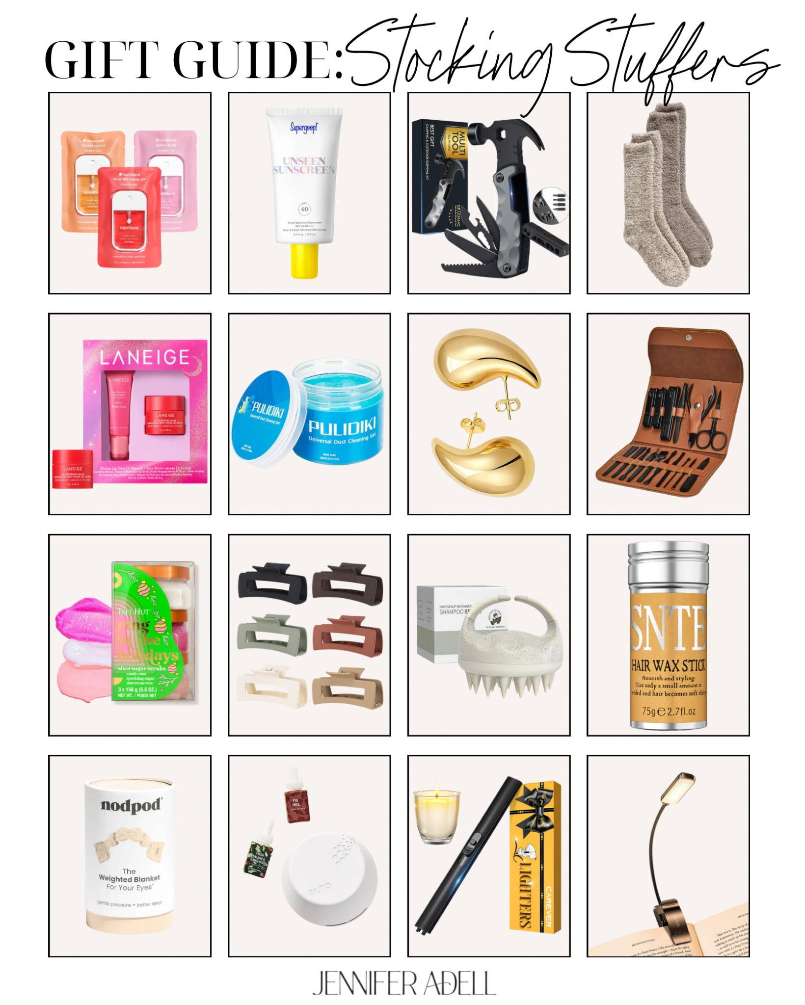 Gift guide: stocking stuffers for everyone— such fun pieces to add to stockings this Christmas 2023 

#LTKGiftGuide #LTKfindsunder50 #LTKHolidaySale