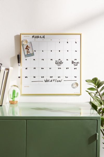 Dry Erase Calendar Message Board | Urban Outfitters (US and RoW)