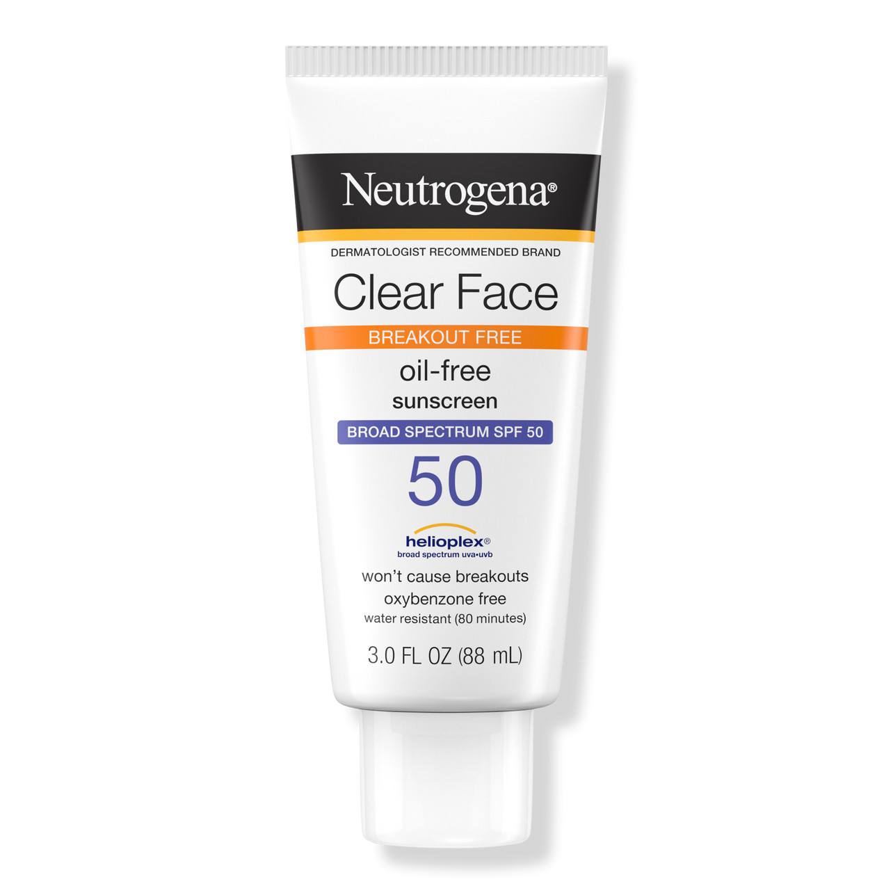 Clear Face Oil-Free Sunscreen SPF 50 | Ulta