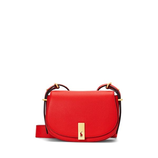 Polo ID Leather Saddle Bag | Ralph Lauren (UK)