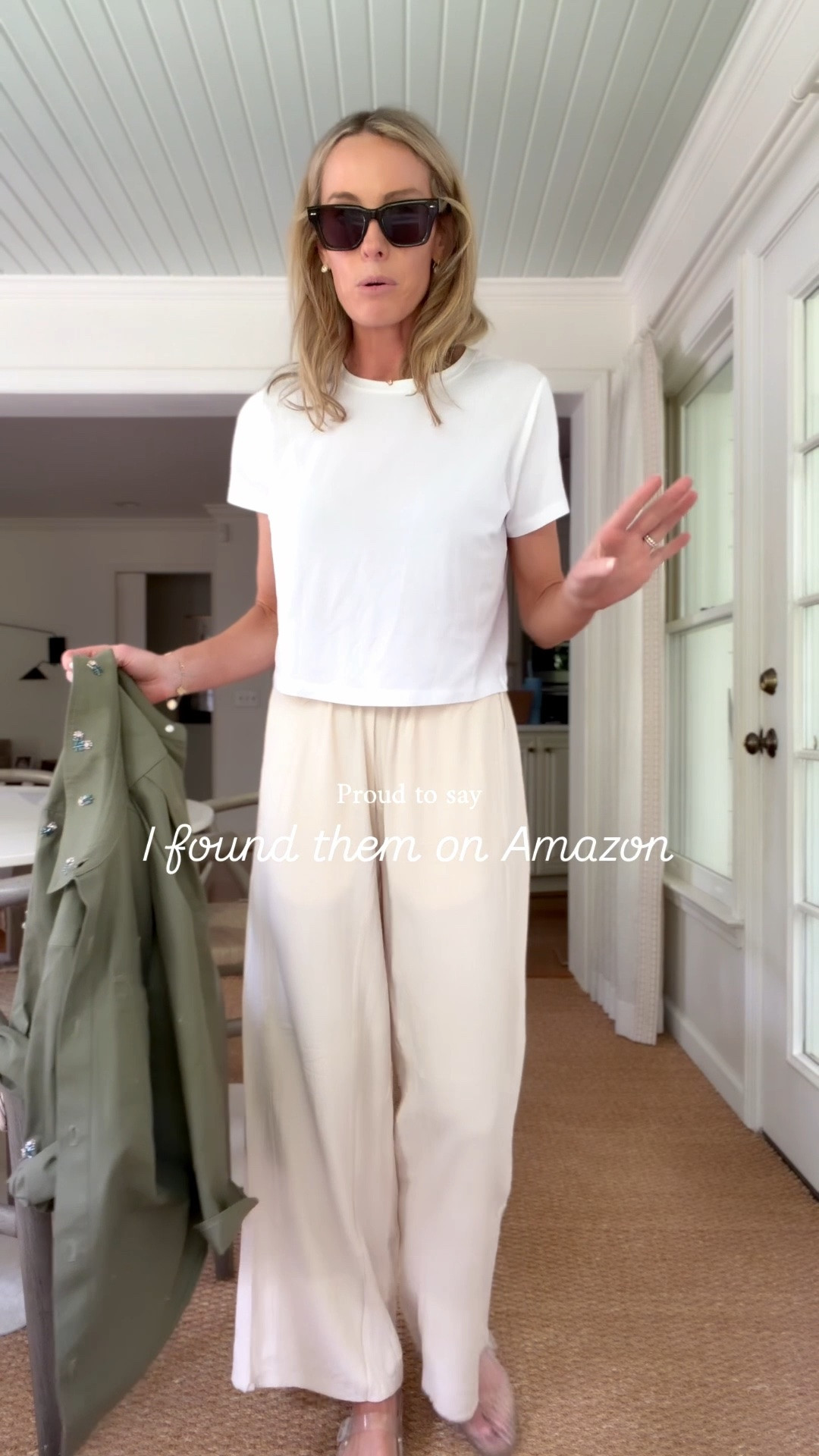 Found the linen pant!! Size small.
Well made / flattering and lots on sale!