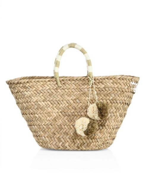 Kayu - St. Tropez Woven Seagrass Tote | Saks Fifth Avenue (CA)