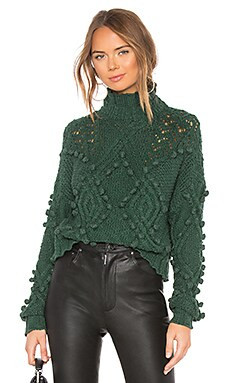 Lovers and Friends Daybreak Sweater in Forest Green from Revolve.com | Revolve Clothing (Global)