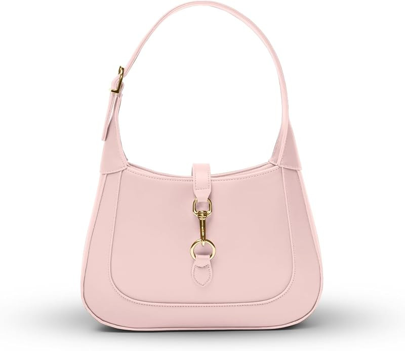 Shoulder Bag for Women - Small Shoulder Purses - Top Handle Structured Handbags - Adjustable Stra... | Amazon (US)