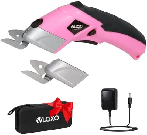 VLOXO Cordless Electric Scissors Cardboard Cutter with 2 Type Blades Rechargeable Powerful Shears... | Amazon (US)