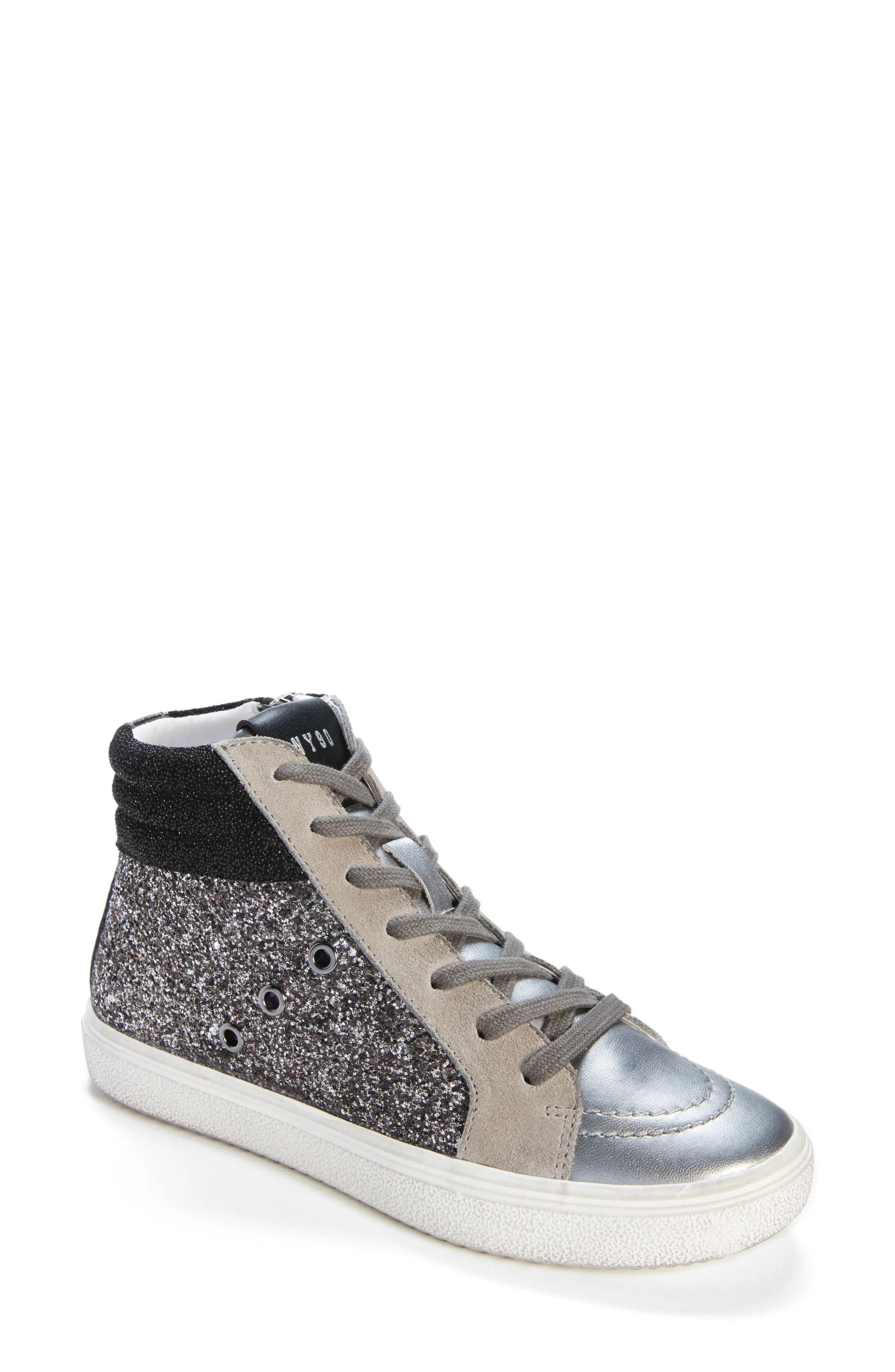 Steve Madden Serena Mixed Media Sneaker (Women) | Nordstrom