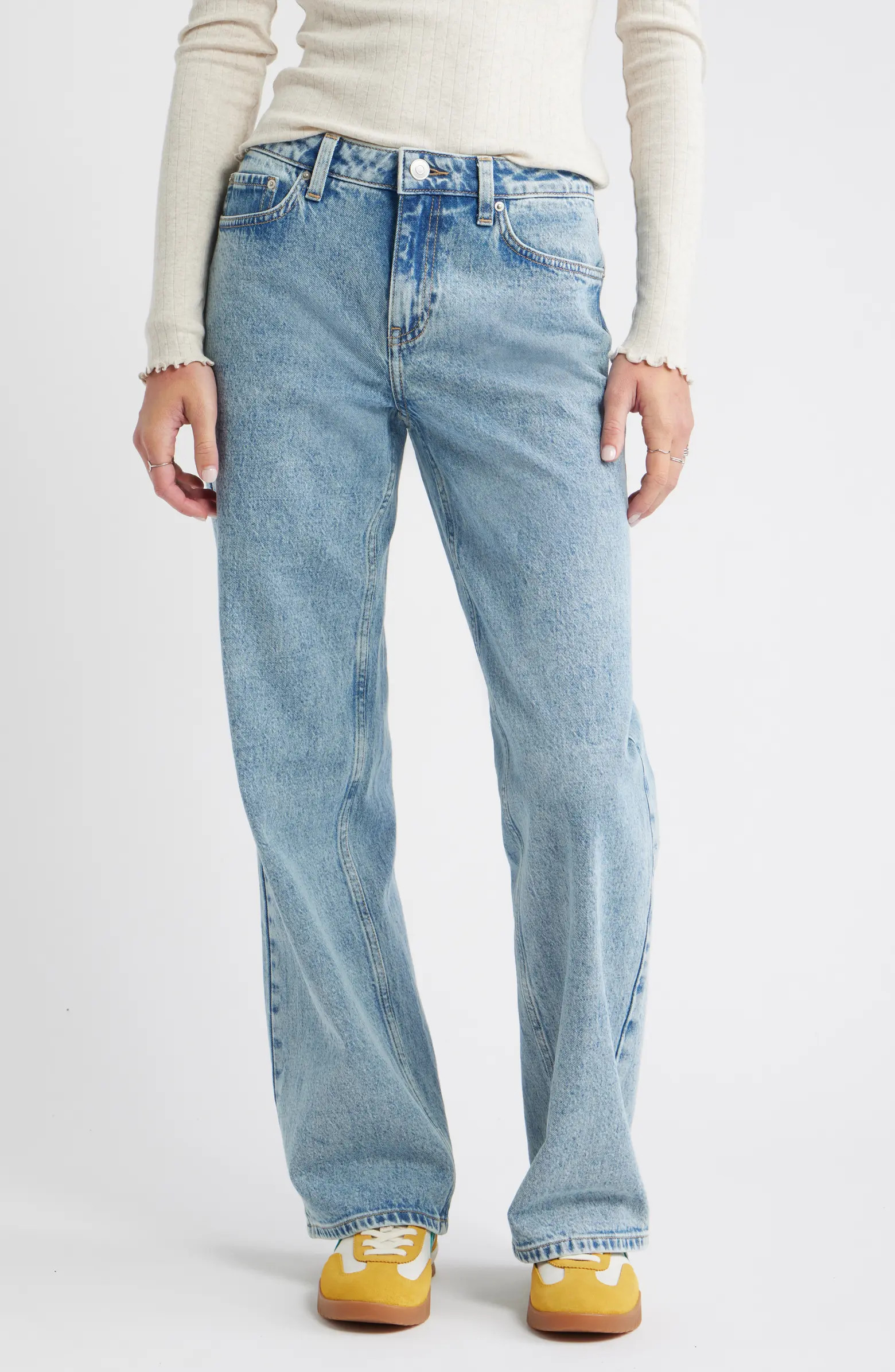 Low Rise Loose Fit Jeans | Nordstrom
