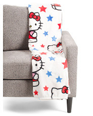 Character Stars Throw hello Kitty| Home | Marshalls | Marshalls